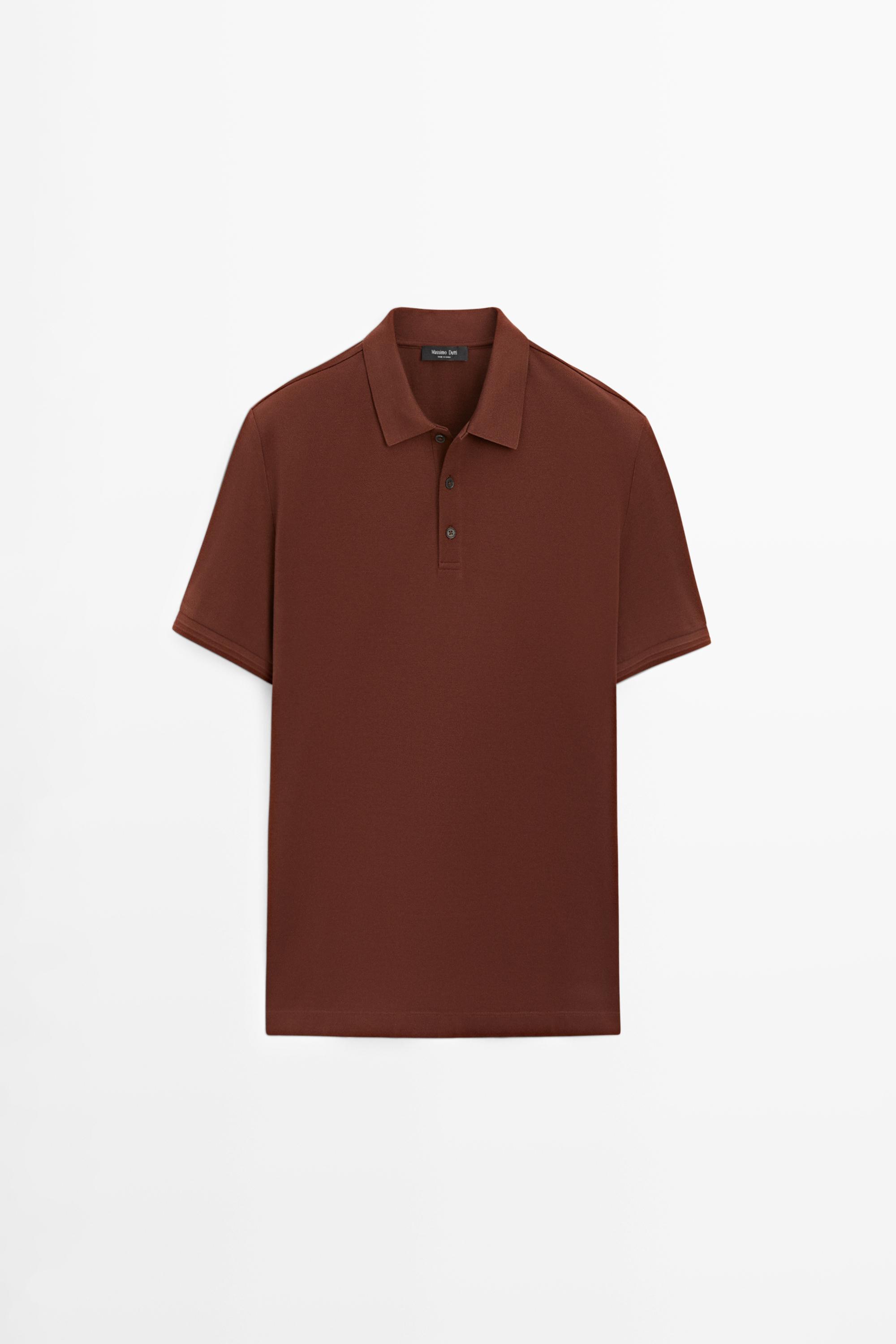 100% cotton short sleeve polo shirt